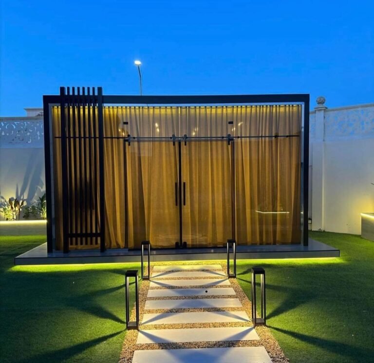 تصميم حدائق استثنائية للمنازل العصرية